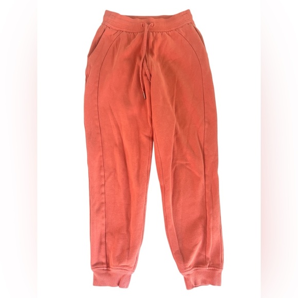Lululemon Scuba High-Rise Jogger Fleece 27" Trench W5CVAS Orange - Picture 1 of 4